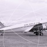 CF-ADB - Douglas DC-3 at Sioux Lookout Airport in 1977