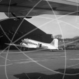 G-AJAY - Douglas DC-3 at Prestwick in 1947