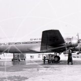 HB-ILI - Douglas DC-4 at Zurich in 1957