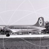 HK-654 - Douglas DC-4 at Miami in 1972