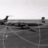 EP-AEU - Douglas DC-6 B at Tehran Airport in 1964