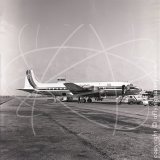 HZ-ADB - Douglas DC-6 A at Heathrow in 1967