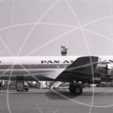 N738PA - Douglas DC-7 C at London Airport in 1960