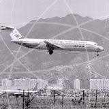 HL-7201 - Douglas DC-9 at Kai Tak Hong Kong in 1970