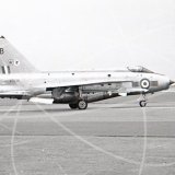 XS936 - English Electric Lightning F.6 at Leuchars in 1968