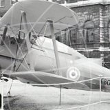 K8042 - Gloster Gladiator at Abingdon in 1968