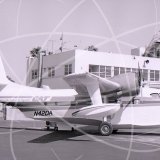 N42DA - Grumman Mallard at Long Beach in 1980