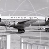 G-ALDI - Handley Page Hermes at Gatwick in 1962