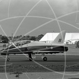 XX154 - Hawker Siddeley Hawk at Farnborough in 1974