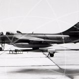 705 - Hawker Hunter at Unknown in 1973