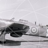PZ865 - Hawker Hurricane at Farnborough in 1962