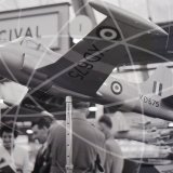 XD-675 - Hunting Percival Jet Provost at Farnborough in 1957