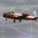 XM461 - Hunting Percival Jet Provost T.3A at Linton-on-Ouse in 1980