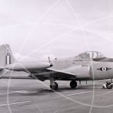 XP549 - Hunting Percival Jet Provost at Little Rissington in 1966