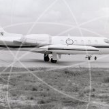 VH-SDN - Learjet Learjet at Sydney in 1981
