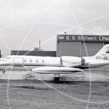 VH-SLJ - Learjet Learjet at Essendon in 1978