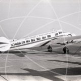 N38BB - Lockheed 10 Electra at Ted Stevens Anchorage Airport in 1977