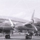 G-AHEM - Lockheed Constellation at London Airport in 1956