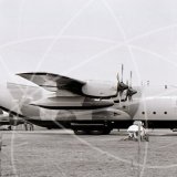 XV195 - Lockheed Hercules at Biggin Hill in 1973
