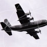 XV302 - Lockheed Hercules at Alconbury in 1975