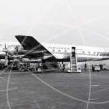 N8081H - Lockheed Starliner at London Airport in 1959