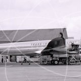 CF-TGA - Lockheed Super Constellation L-1049C at London Airport in 1954