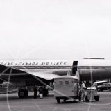 CF-TGA - Lockheed Super Constellation L-1049C at London Airport in 1954