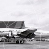 CF-TGE - Lockheed Super Constellation L-1049C at London Airport in 1954