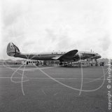 F-BHMK - Lockheed Super Constellation at Kai Tak Hong Kong in 1957