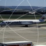 EC-HMI - McDonnell Douglas MD-87 at Madrid in 2001