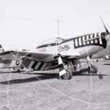 NL-34-FF - North American Mustang P-51 at Oshkosh  Wittman  Airport in 1983