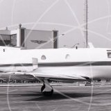 N1101G - North American Sabreliner at La Guardia in 1971