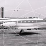 N8000U - North American Sabreliner at La Guardia in 1971