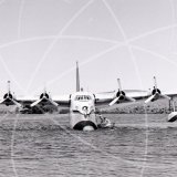 VH-BRF - Short S.25 Sandringham at Lake Eucumbene in 1970