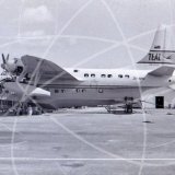 ZK-AMO - Short Solent 4 at Lauthala Bay in 1960