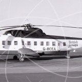 G-BCEA - Sikorsky S-61 N at Newcastle in 1979