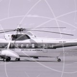 VH-BRI - Sikorsky S-61 N at Proserpine Airport in 1982