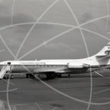EC-CPI - Sud Aviation SE 210 Caravelle at Newcastle in 1978