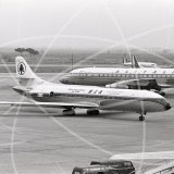 OD-AEO - Sud Aviation SE 210 Caravelle at Rome in 1967
