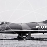 WK281 - Supermarine Swift at Abingdon in 1968