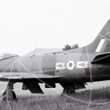 WK296 - Supermarine Swift at Church Fenton in 1961