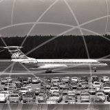 OK-AFB - Tupolev Tu-134 A at Stockholm Arlanda in 1972