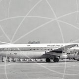 G-APEH - Vickers Vanguard V.953 at Heathrow in 1974