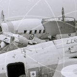 WL675 - Vickers Varsity at Catterick Fire School in 1975