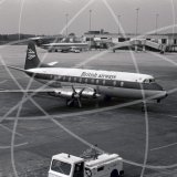 G-AOHW - Vickers Viscount 802 at Ringway, Manchester in 1974