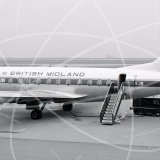 G-AVJB - Vickers Viscount V8 at Castle Donington in 1968