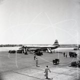 SU-AIE - Vickers Viscount V739 at Beirut Airport in 1956